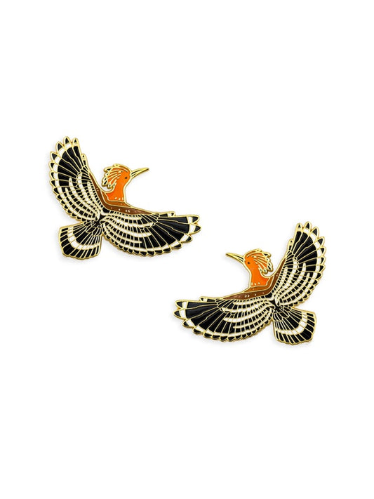 Broche Lujo Margaritas y Pájaros - Accesorio Premium para Abrigo