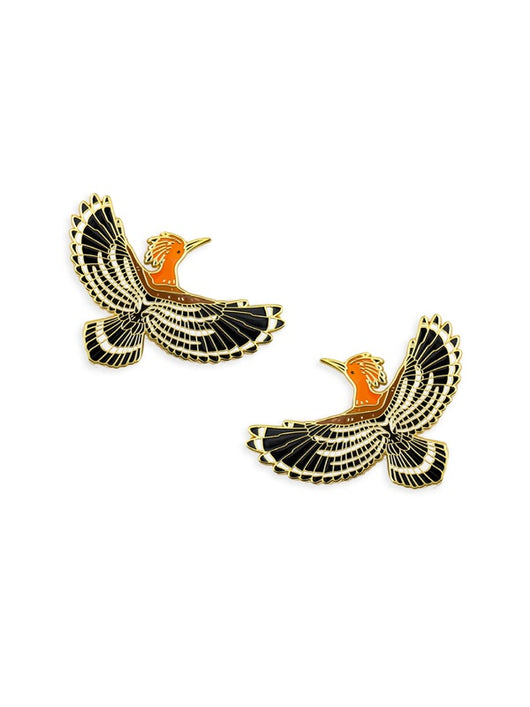 Broche Lujo Margaritas y Pájaros - Accesorio Premium para Abrigo