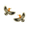 Broche Lujo Margaritas y Pájaros - Accesorio Premium para Abrigo
