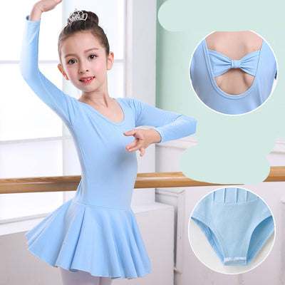 Ropa de Danza Infantil: Tutú Corto de Manga Corta para Niñas - Image 19