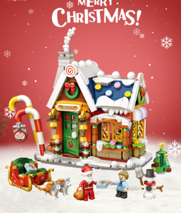 Bloques de Construcción Navideños - Juguetes Educativos para Niños - Image 10