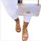Sandalias Planas Estampado Animal Talla Grande - Diseño Europeo Moderno