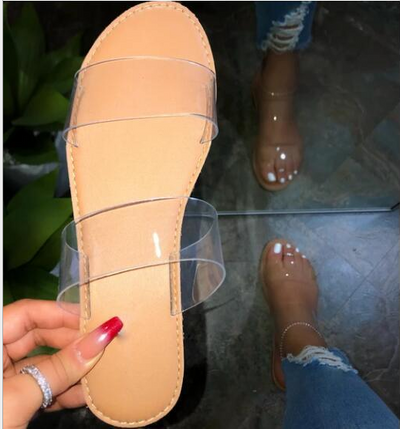 Sandalias Planas Estampado Animal Talla Grande - Diseño Europeo Moderno - Image 3