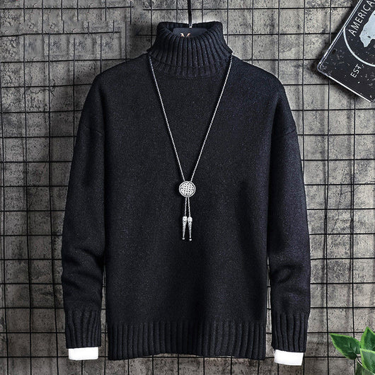 Suéter Cuello Alto Hombre Plus Velvet - Camisa Base Térmica
