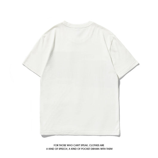 Camiseta Japonesa de Verano para Hombre - Algodón Puro de Manga Corta - Image 2