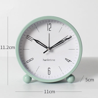 Reloj Despertador Silencioso Creativo para Estudiantes - Reloj de Mesita Luminoso - Image 6