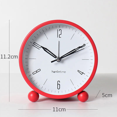 Reloj Despertador Silencioso Creativo para Estudiantes - Reloj de Mesita Luminoso - Image 5