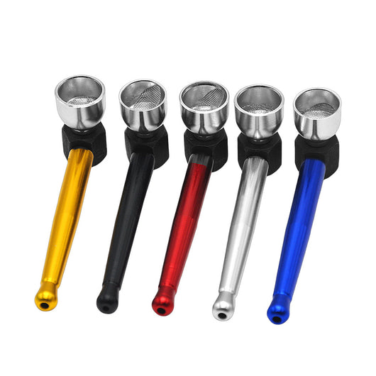 Pipa Portátil Desmontable de Metal - Diseño Discreto 88x30mm