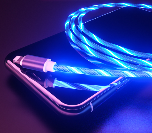 Cable de Carga USB-C Luminoso con Efecto Marquesina Multicolor - Image 8