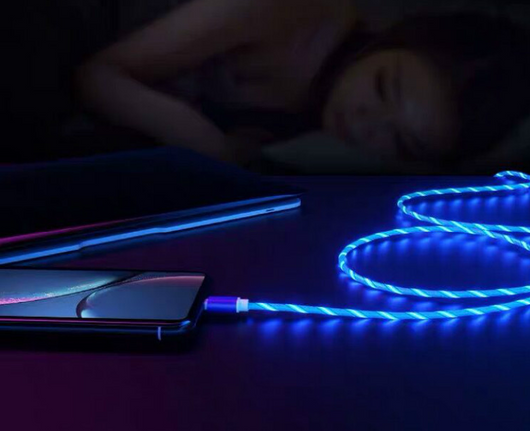 Cable de Carga USB-C Luminoso con Efecto Marquesina Multicolor - Image 10
