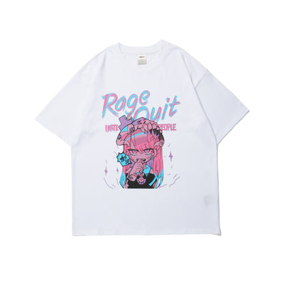 Camiseta Hip-Hop Urbana Unisex con Estampado Cartoon Trendy - Image 2