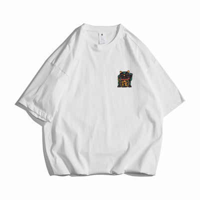 Camiseta Estilo Nacional Chino Rijindou Jinchao - Manga Corta Suelta Harajuku - Image 6