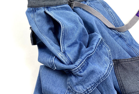 Shorts de Mezclilla Oversize Stone Washed con Detalles de Herramientas - Estilo Retro Urbano - Image 4