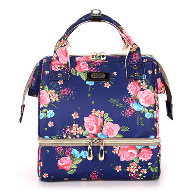 Mochila Pañalera Maternity Gris - Bolsa de Cambio Compacta para Viajes - Image 2