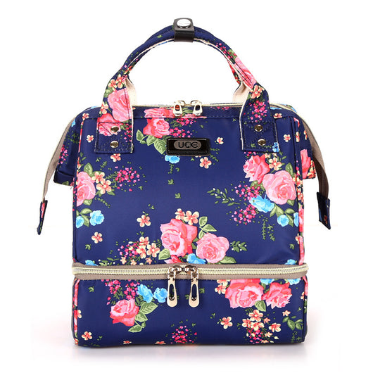 Mochila Pañalera Maternity Gris - Bolsa de Cambio Compacta para Viajes - Image 2