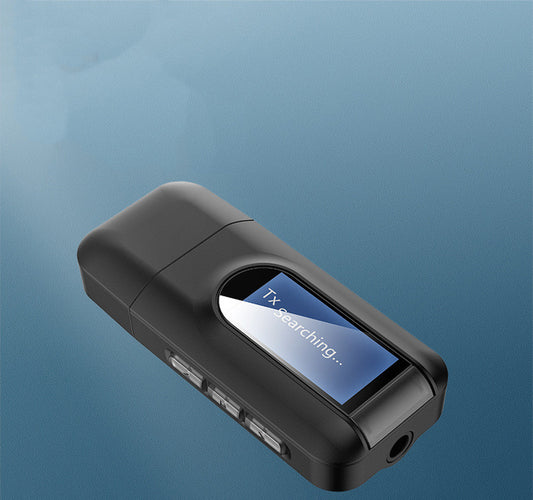 Adaptador Bluetooth para Audio de Computadora y TV con Pantalla LCD