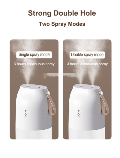 Humidificador Portátil Dual Spray USB - Aroma para Auto y Escritorio - Image 12