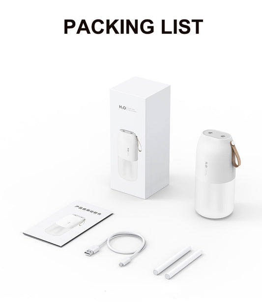 Humidificador Portátil Dual Spray USB - Aroma para Auto y Escritorio