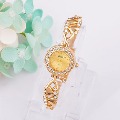 Juego de Joyería Elegante: Reloj, Collar, Anillo y Aretes - Image 8