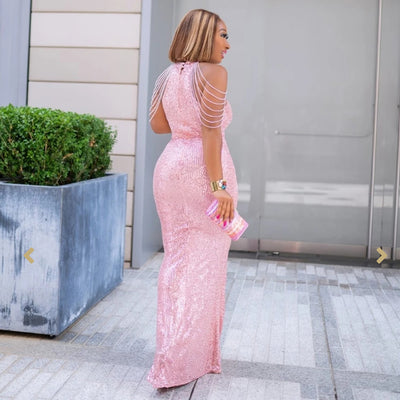 Vestido Sirena de Lentejuelas Elástico Premium para Mujer - Image 13