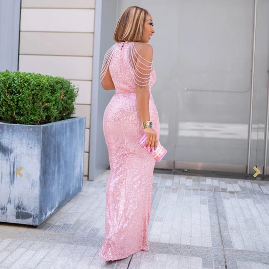 Vestido Sirena de Lentejuelas Elástico Premium para Mujer - Image 13
