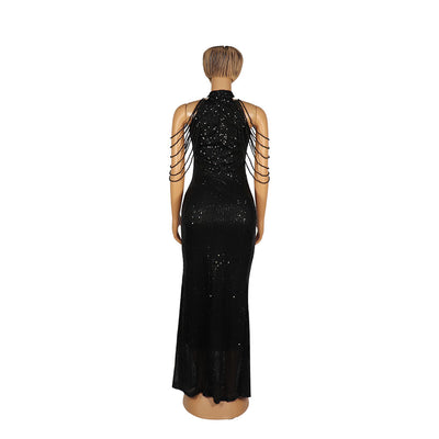 Vestido Sirena de Lentejuelas Elástico Premium para Mujer - Image 19