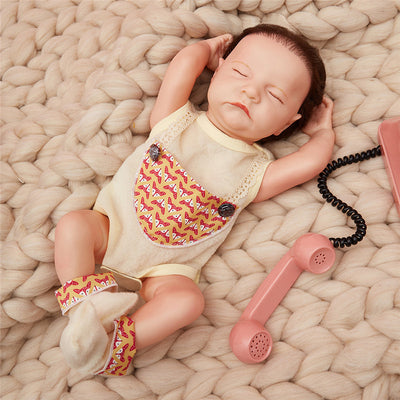 Muñeca Reborn de Simulación de 50cm con Cuerpo de Goma Completo - Image 9