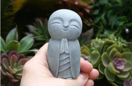Estatua de Jizo - Decoración Budista para Hogar y Jardín - Image 2