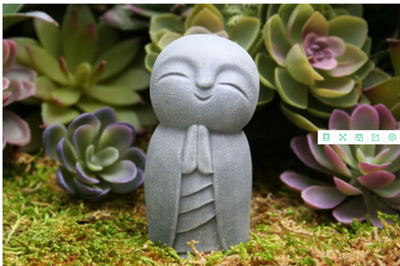 Estatua de Jizo - Decoración Budista para Hogar y Jardín - Image 3