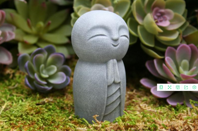 Estatua de Jizo - Decoración Budista para Hogar y Jardín - Image 4