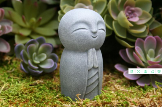 Estatua de Jizo - Decoración Budista para Hogar y Jardín - Image 4