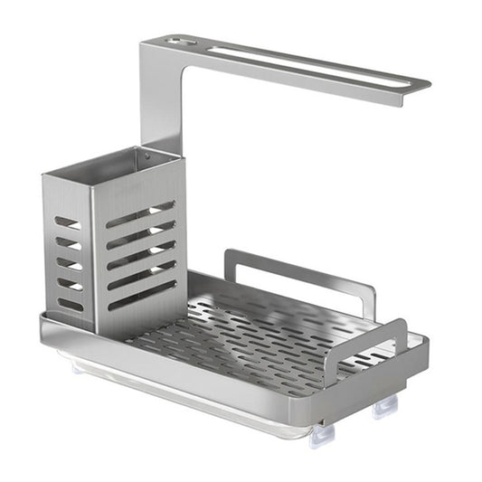 Organizador de Cocina Multifuncional con Escurridor y Estantes
