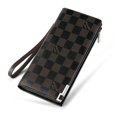Billetera Larga para Hombre Clutch Cuero Vacuno Premium Primera Capa - Image 9