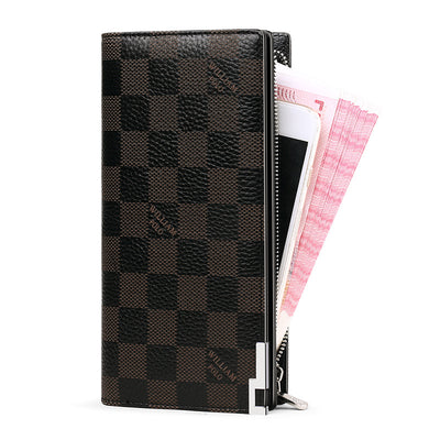 Billetera Larga para Hombre Clutch Cuero Vacuno Premium Primera Capa - Image 3