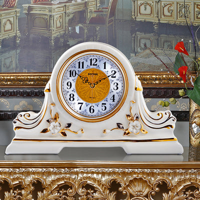 Reloj de Péndulo de Escritorio Estilo Europeo - Silencioso para Sala y Dormitorio - Image 10
