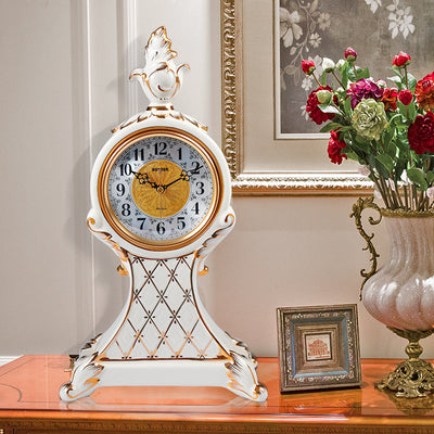 Reloj de Péndulo de Escritorio Estilo Europeo - Silencioso para Sala y Dormitorio - Image 2