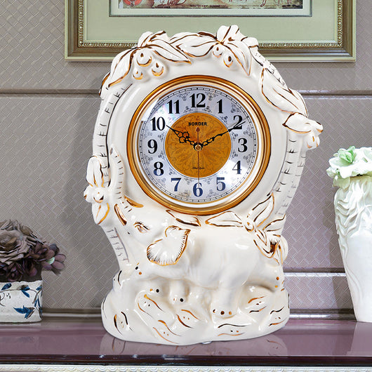 Reloj de Péndulo de Escritorio Estilo Europeo - Silencioso para Sala y Dormitorio - Image 4