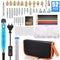 Kit Profesional de Pirograbado 99 Piezas con Termostato y Pluma Grabadora
