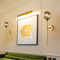 Lámpara de Pared Minimalista Vidrio y Bronce para Hoteles y Espacios Modernos