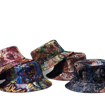 Gorra Pescador con Estampado Graffiti - Image 15
