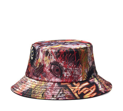Gorra Pescador con Estampado Graffiti - Image 5