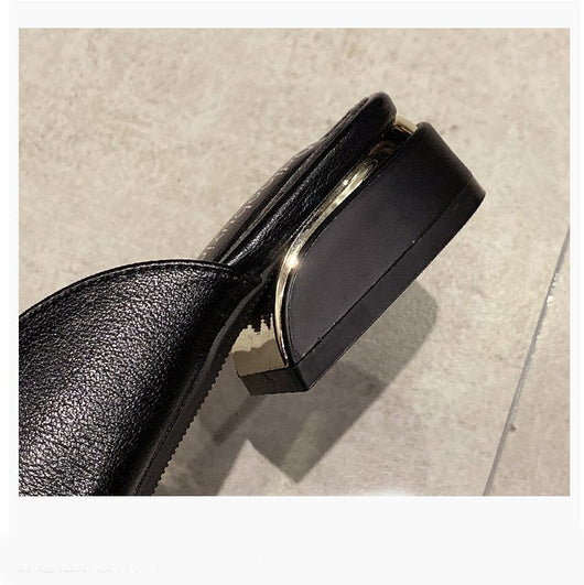 Sandalias Tipo Baotou con Tacón Medio - Cómodas y Versátiles para Verano - Image 14