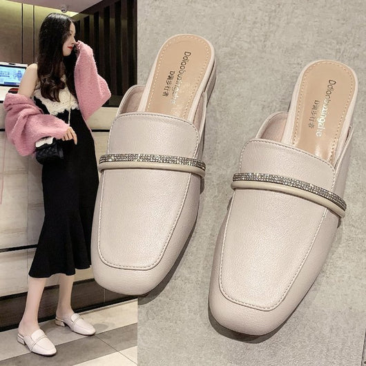 Sandalias Tipo Baotou con Tacón Medio - Cómodas y Versátiles para Verano - Image 13