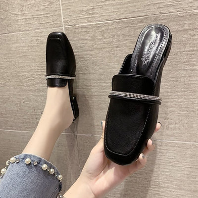 Sandalias Tipo Baotou con Tacón Medio - Cómodas y Versátiles para Verano - Image 5