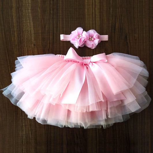 Falda Tutú Princesa para Bebé Niña 0-36 Meses - Falda de Tul Esponjosa - Image 3