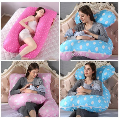 Almohada de Embarazo Ergonómica con Diseño Estampado - Image 7