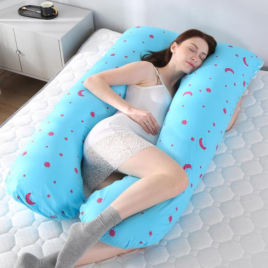 Almohada de Embarazo Ergonómica con Diseño Estampado - Image 3