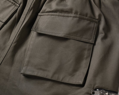 Shorts Cargo Punk Juveniles para Hombre - Diseño Industrial con Múltiples Bolsillos - Image 10