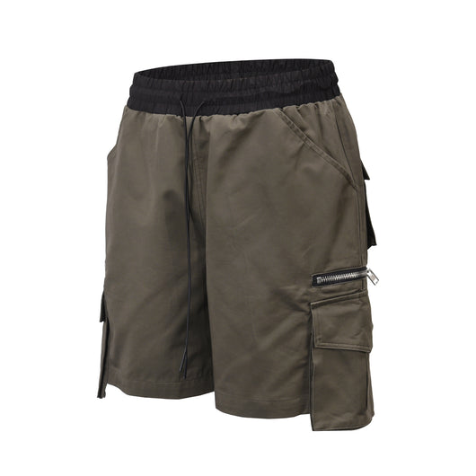 Shorts Cargo Punk Juveniles para Hombre - Diseño Industrial con Múltiples Bolsillos - Image 16