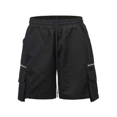 Shorts Cargo Punk Juveniles para Hombre - Diseño Industrial con Múltiples Bolsillos - Image 3